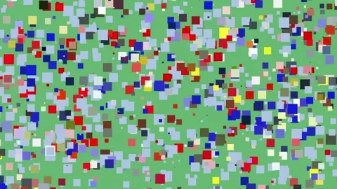 Blinking geometric shapes. Stock Footage 308486315