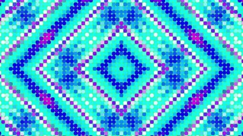 Blinking geometric shapes. Stock Footage 313488483