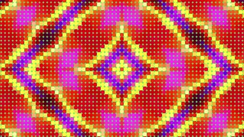 Blinking geometric shapes. Stock Footage 313488488