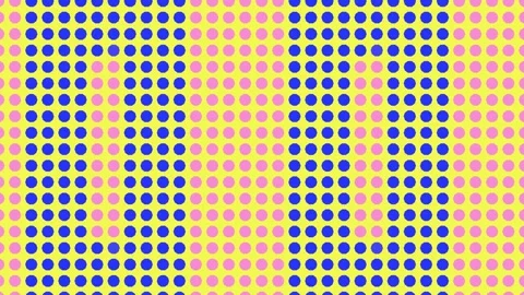 Blinking geometric shapes. Stock Footage 313813558