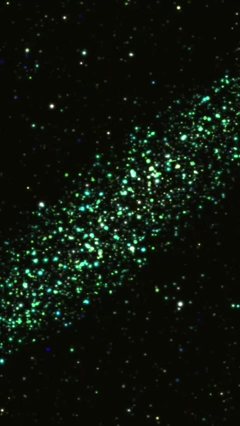 Blinking Glitter Black Background Vertical 4K Overlay Stock Footage 304509118