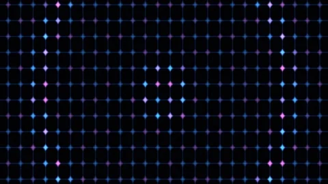 Blinking Glitter Grid Background Seamless Loop Stock Footage 342357043