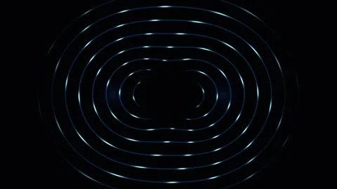 Blinking glitter halo loop for seamless visuals and Stock Footage 342344300