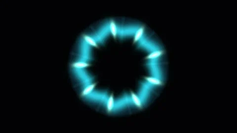Blinking glitter halo loop for vibrant video backdrops Stock Footage 342356873