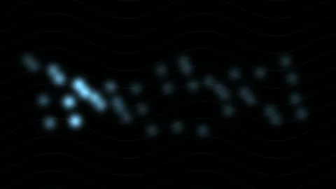 Blinking glitter particles on black background create a Stock Footage 341740774