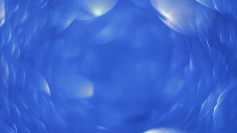 Blinking, glittering and sparkling blue bokeh lights inside the New Year or Vidéo 123615902