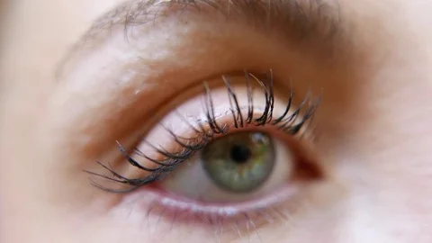 Blinking human eye 4k Stock-Footage 70673791