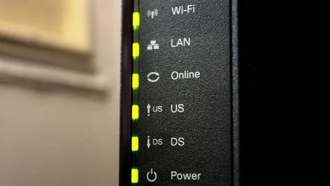 Blinking Internet modem Vidéo 88395496