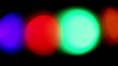 Blinking LED glow light at night Stock Footage 51923043