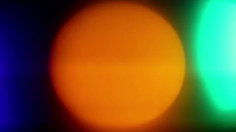 Blinking LED glow light at night Stock Footage 51923930