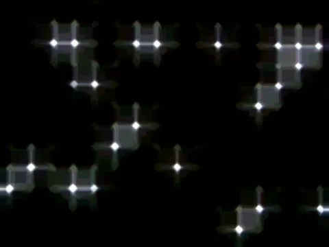 Blinking LED Light Sequencer 17 Stock Footage 585390