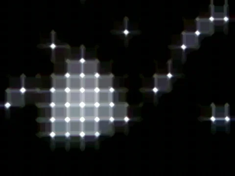 Blinking LED Light Sequencer 4 Stock Footage 585373