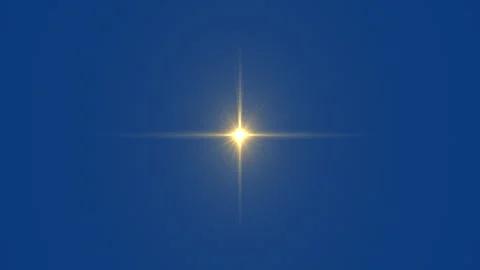 Blinking light effect, shiny flashing star. Seamless loop. Green screen, ch.. Stock Footage 340239358