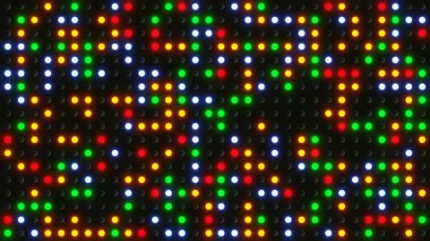 Blinking lights abstract motion graphics background Stock Footage 145761192