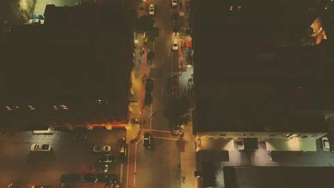 Blinking Lights - Syracuse, NY Stock Photos