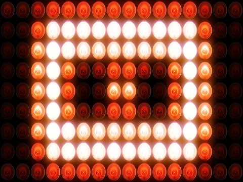 Blinking Lights. VJ Loop Stock Footage