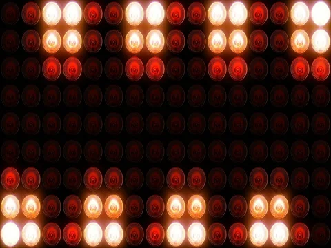 Blinking Lights. VJ Loop Stock Footage