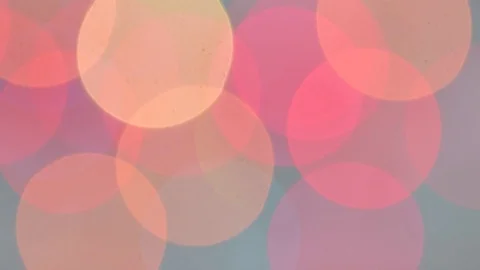 Blinking out of focus bokeh lights, christmas lights Stock Footage 81049162