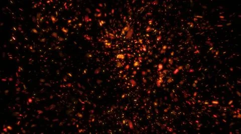 Blinking particles turbulent vortex. Swirl sparkles explosion background 库存插图
