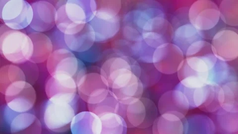 Blinking pink and violet light particles bokeh looping 3D animation Stock Footage 200898270