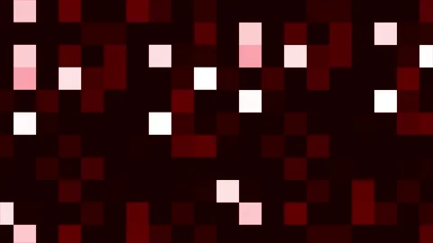 Blinking pixels motion background red Stock Footage 201036555