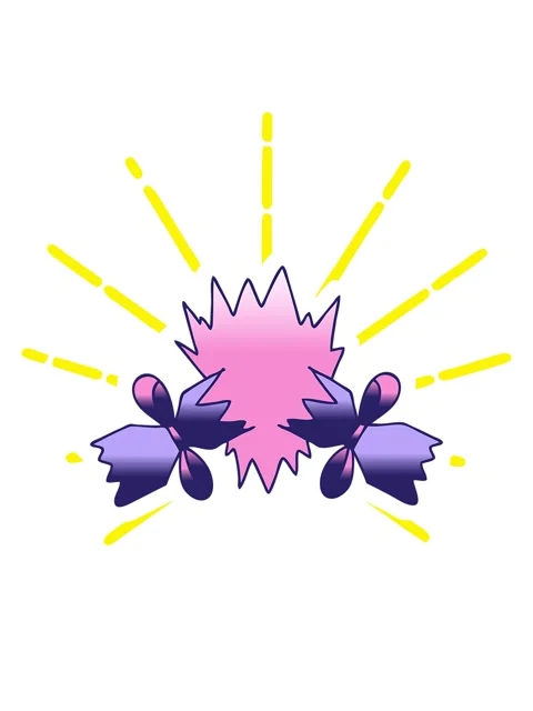 Blinking radial lines animation of gradient shaded quirky cartoon pulled cr.. Stock Footage 324269095