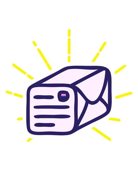 Blinking radial lines animation of gradient shaded cartoon of a paper parcel 動画素材 324329573