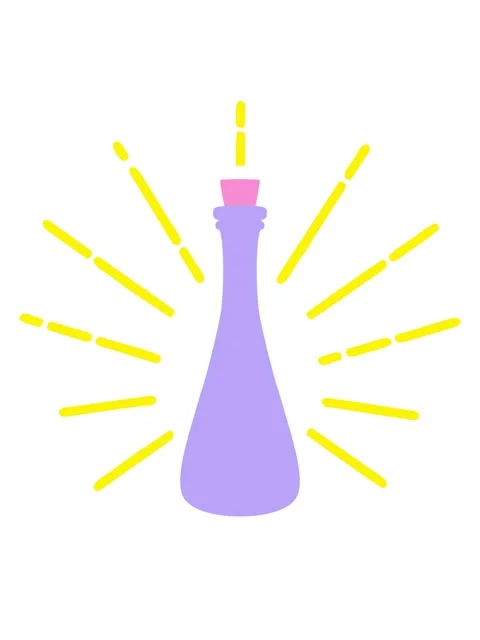 Blinking radial lines animation of magic potion Stock Footage 324077162