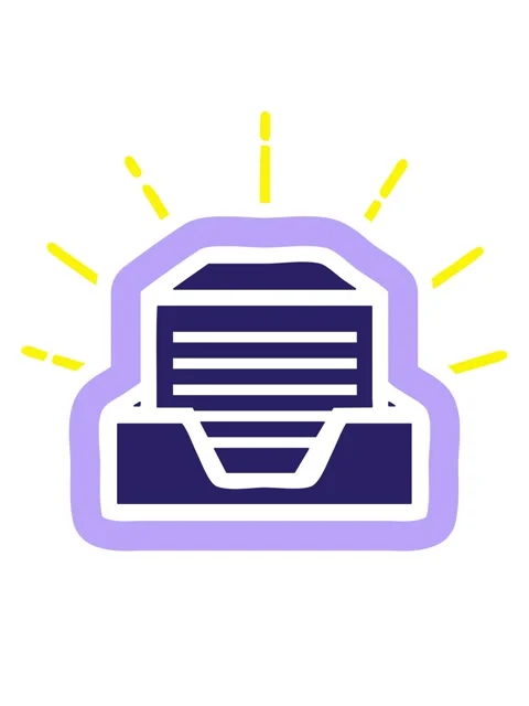 Blinking radial lines animation of office paper stack icon symbol Video stock 324056346