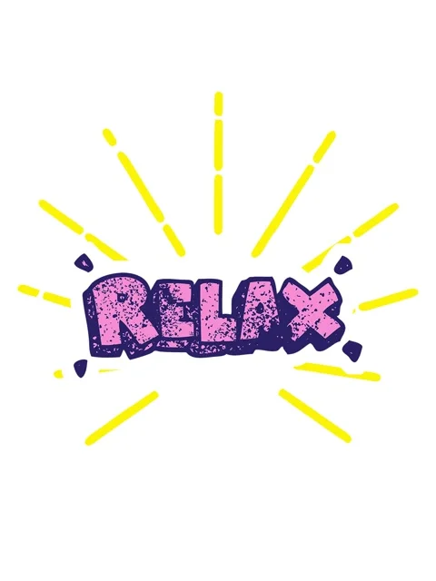 Blinking radial lines animation of relax text Stock Footage 324419133