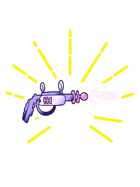 Blinking radial lines animation of vector gradient illustration cartoon ray g Stock Footage 324304145