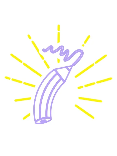 Blinking radial lines animation of vector illustration of a pencil drawing .. Video stock 324478284