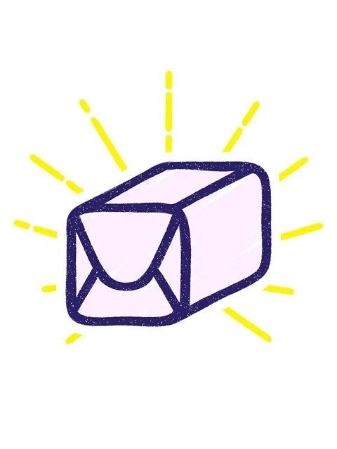 Blinking radial lines animation of Wrapped Parcel Chalk Drawing 動画素材 324440338