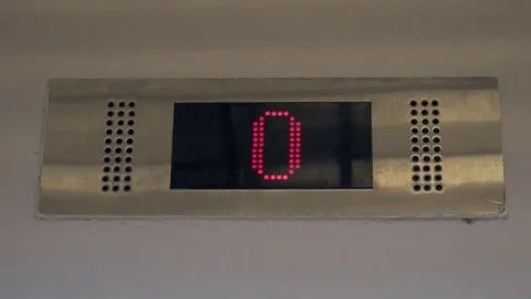 Blinking sign out of order Stock Footage 75218545