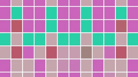 Blinking squares. Stock Footage 303220913