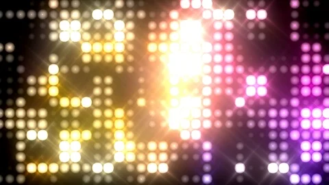 Blinking Stadium Lights Stock Footage 92335954