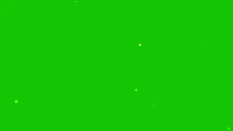 Blinking Star Chroma Key Animation Effect Stock Footage 340116433