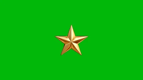 Blinking Star Sparkle Effect Animation Overlay Stock Footage 344208616