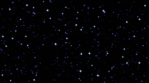 Blinking stars, animation Stock Footage 60153762