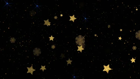 Blinking Stars Background Video stock 143307297