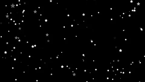 Blinking stars motion graphics with dark background Stock Footage 124202138