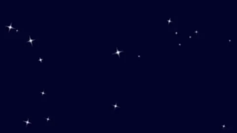 Blinking stars twinkle background Stock Footage 155110689