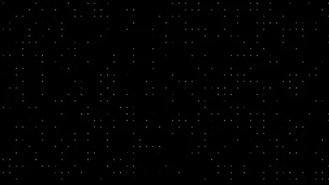 Blinking Tech Halftone Pattern Overlay, Futuristic Digital Dot Animation in 4K Stock Footage 330987011