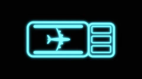 Blinking ticket Stock Footage 162836106