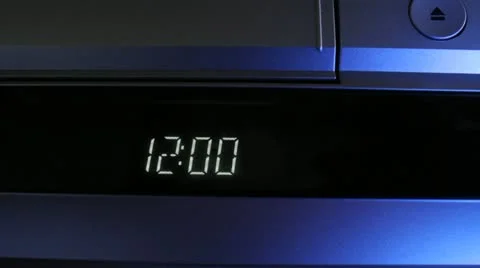 Blinking time on VCR Видео 12095667