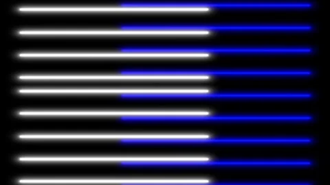 Blinking Vertical Neon Light Bars Motion Graphics Video Overlay Stock Footage 344239633