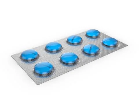 Blister pack Stock Illustration