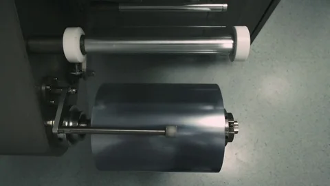 Blister pack machine in supplement drug manufacture Stock Footage 76754619