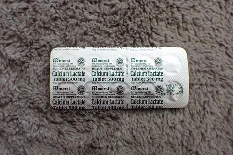 Blister pack for pills 库存照片