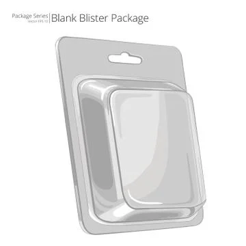 Blister Package. Stock Illustration